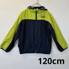 HEALING NATURE キッズ ジャケット 120cm ネイビー　イエロー