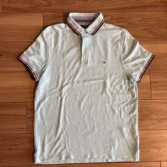 Tommy Hilfiger ライトグリーン　ポロシャツ　アメリカSサイズ