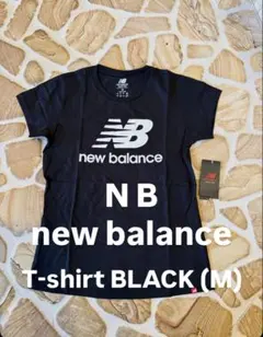 新品new balance Tシャツ ブラック M