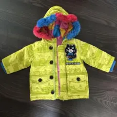 BITZ 猫刺繍付きダウンコート