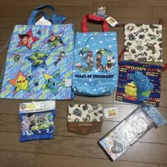 トイストーリー　筆箱、シューズバッグ、ナップザックなど　まとめ売り