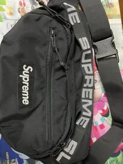Supreme ウエストバッグ ブラック CORDURA - メルカリ