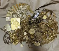 遺品整理　アクセサリー、貴金属などゴールド大量まとめ売り