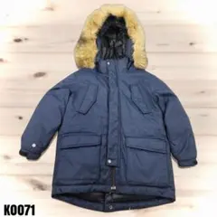★ノースフェイス キッズ ダウンジャケット 110 ネイビー K0071