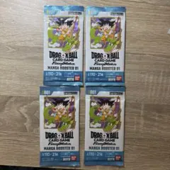 ドラゴンボールカードゲーム MANGA BOOSTER 01 4パック