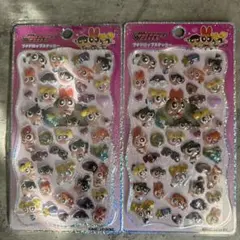 パワーパフガールズ シール　パワパフ　2枚