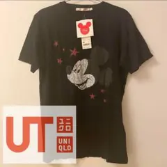 即日発送 新品 ユニクロ ディズニー ミッキー Tシャツ メンズ M サイズ