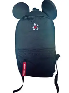 ディズニーリゾートミッキーマウス 耳付きリュック ブラック