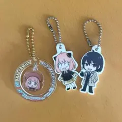 SPY×FAMILY キーホルダー3つセット　びっくらポン　くら寿司　コラボ