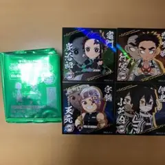 鬼滅の刃 瀬戸しお　キラッと輝くオリジナルシール　炭治郎　天元　行冥　伊黒