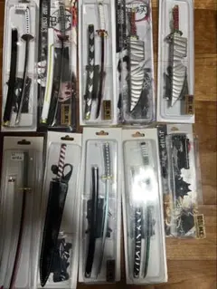 鬼滅の刃 日輪刀 ミニ刀 コレクション ペーパーナイフDemon Slayer