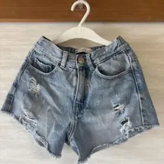 ZARA デニムハーフパンツ 7サイズ