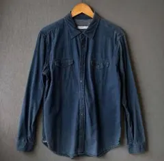 OLD GAP ギャップ デニム 長袖シャツ ブルー ヴィンテージ L