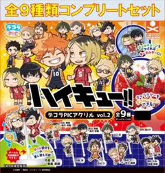 デコラPICアクリル ハイキュー‼︎ vol.2 コンプリートセット