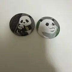 呪術廻戦　パンダ　缶バッジ　まとめ売り