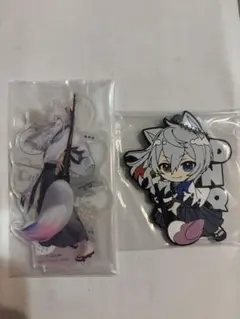 カラフルピーチ　一番くじ　ドヌク　アクリルペンスタンド　ラバーチャーム　セット