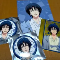 アイナナ 和泉一織 缶バッジ ポストカード よこはまコスモワールド アイドリッシ