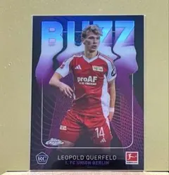 topps レオポルドケルフェルト ウニオンベルリン ブンデスリーガ ルーキー