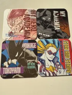 ヒロアカ原画展グッズ アートコースター 4枚セット