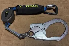 タイタン リーロックミニ 巻取式ダブルランヤード フルハーネス用 99 