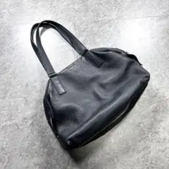 00s【archive】zip gimmick Boston bag/Y2K/革