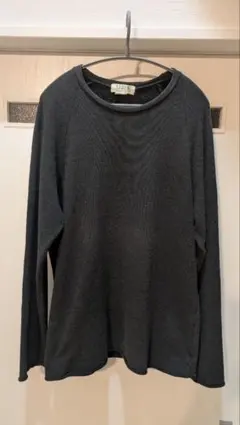 希少！レナウン期【Old J.Crew】ラグラン・ロールヘム・スウェット M