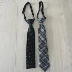 キッズ　ネクタイ 2本セット（1本はコムサ）