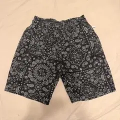 こう様専用　Cookman ショートパンツ ペイズリー柄 ブラック Mサイズのサムネイル
