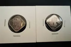 【売り切りSALE】造幣局 純銀 2枚セット 東京フェア