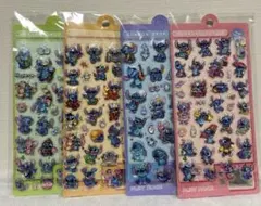 【4枚】スティッチ　ウォーターシール