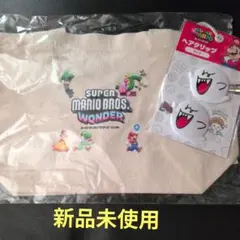 新品未使用　スーパーマリオブラザーズ ワンダー バッグ　テレサヘアクリップ