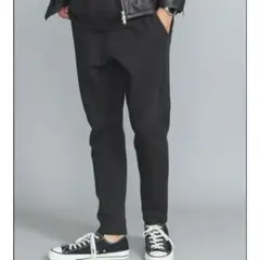 BEAUTY&YOUTH ダブルニット イージーパンツ 8195 ブラックS