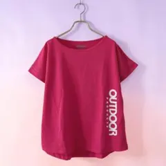 OUTDOOR PRODUCTS アウトドアプロダクツ(L)半袖Tシャツ ピンクのサムネイル