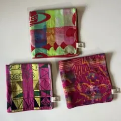 ヴィヴィアンウエストウッド ハンカチ 3枚セット カラフル ほぼ未使用です。
