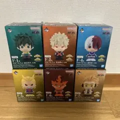 一番くじ 僕のヒーローアカデミア -紡がれる想い-F賞　6体セット