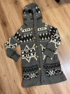 milkfed. ミルクフェド 新品 ニット S コート セーター ロング 茶 