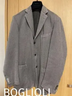 BOGLIOLIグレー系 テーラードジャケット