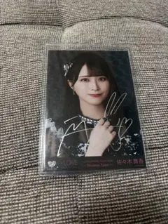 イコラブ 野口衣織 アリーナツアー2025 黒衣装 直筆生写真 チュウ