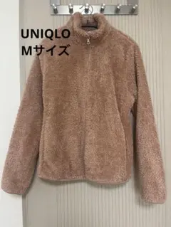UNIQLO ユニクロ　ボアフリースジャケット　ピンク　M