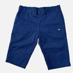 BURBERRY BLACK LABEL ハーフパンツ　ブラック