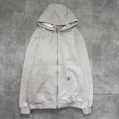 Carhartt カーハート　ジップアップパーカー　グレー　サイズM