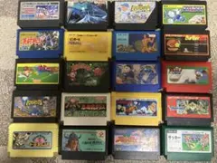 ファミリーコンピュータまとめ売り 18点まとめ売り - メルカリ