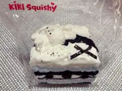 kikisquishy★三層トースト★うさぎ白黒★XLサイズ