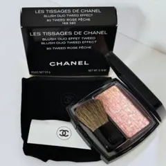 CHANEL レ ティサージュ 80 ツイードローズペッシュ チークカラー