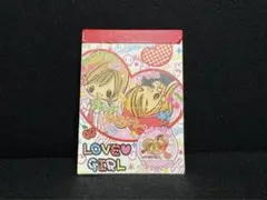 値下げ予定なし　平成レトロ　LOVE GIRL メモ帳 コンパクト