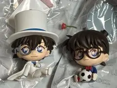 (匿名配送)名探偵コナン☆中国フィギュア☆江戸川コナン・怪盗キッド