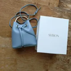 ALBION 2WAY バケットバッグ ライトブルーのサムネイル