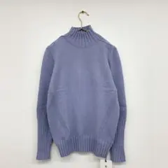 新品・LADYMADE・ タートルニットプルオーバー ライトブルー