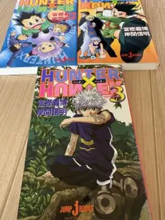 【入手困難】小説HUNTER×HUNTER 3巻セット