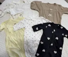 まとめ売り　新生児　ツーウェイオール　ロンパース　50cm-60cm